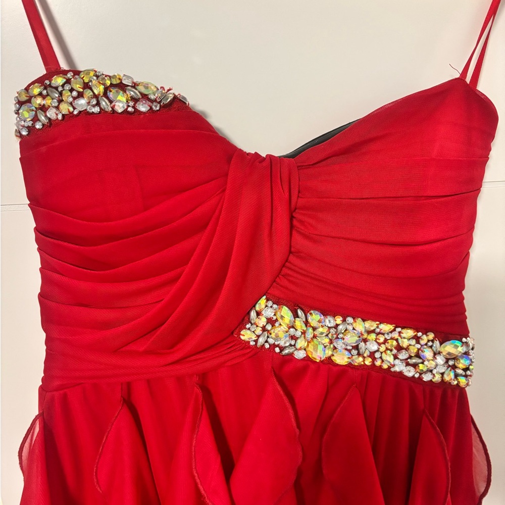 Le Chateau Vibrant Red Dress